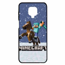 Чохол для Xiaomi Redmi Note 9S / 9Pro / 9Pro Max Зимовий Майнкрафт - PrintSalon