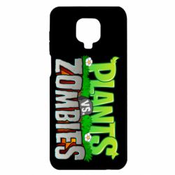 Чехол для Xiaomi Redmi Note 9S/9Pro/9Pro Max Zombie vs Plants - PrintSalon