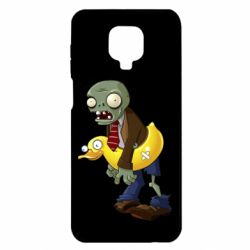 Чехол для Xiaomi Redmi Note 9S/9Pro/9Pro Max Zombie with a duck - PrintSalon