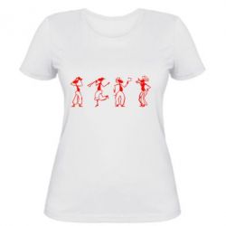 Жіноча футболка Чоловічки 2 - PrintSalon