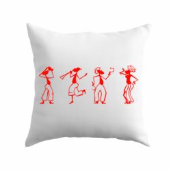 Подушка Человечки 2-PrintSalon Подушка Человечки 2
