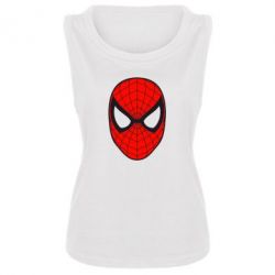 Женская майка Человек-паук маска - PrintSalon