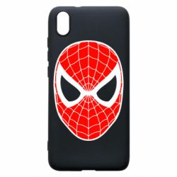 Чехол для Xiaomi Redmi 7A Человек-паук маска - PrintSalon