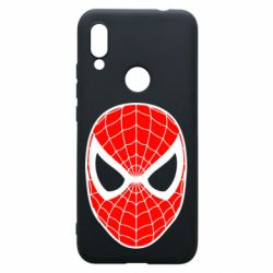 Чехол для Xiaomi Redmi 7 Человек-паук маска - PrintSalon