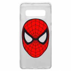 Чехол для Samsung S10+ Человек-паук маска - PrintSalon