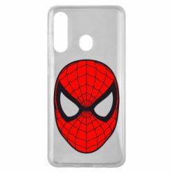 Чехол для Samsung M40 Человек-паук маска - PrintSalon