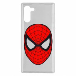 Чехол для Samsung Note 10 Человек-паук маска - PrintSalon