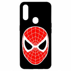 Чехол для Oppo A31 Человек-паук маска - PrintSalon