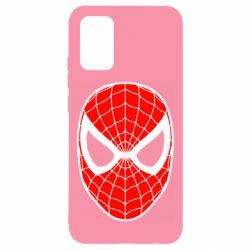 Чехол для Samsung A02s/M02s Человек-паук маска - PrintSalon