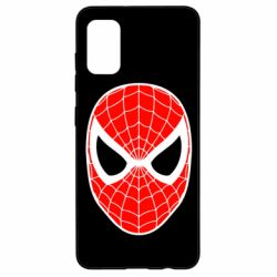 Чехол для Samsung A41 Человек-паук маска - PrintSalon