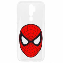 Чехол для Oppo A5/A9 2020 Человек-паук маска - PrintSalon