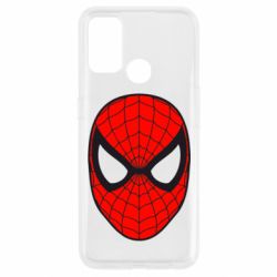 Чехол для Oppo A53/A32/A33 Человек-паук маска - PrintSalon