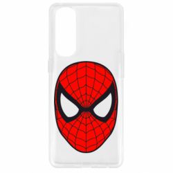Чехол для Oppo Reno 4 Pro Человек-паук маска - PrintSalon