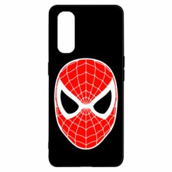 Чехол для Oppo Find X2 Человек-паук маска - PrintSalon
