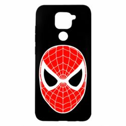 Чехол для Xiaomi Redmi Note 9/Redmi 10X Человек-паук маска - PrintSalon