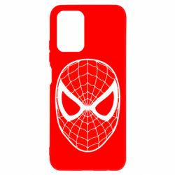 Чехол для Xiaomi Redmi Note 10 Человек-паук маска - PrintSalon