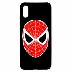Чехол для Xiaomi Redmi 9a Человек-паук маска - PrintSalon