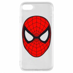 Чехол для iPhone 7 Человек-паук маска - PrintSalon
