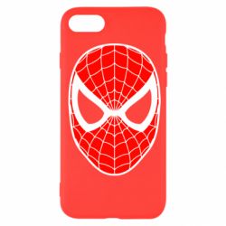 Чехол для iPhone SE 2022 Человек-паук маска - PrintSalon