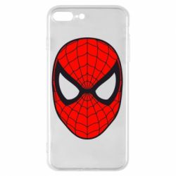 Чехол для iPhone 8 Plus Человек-паук маска - PrintSalon