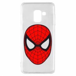Чехол для Samsung A8 2018 Человек-паук маска - PrintSalon