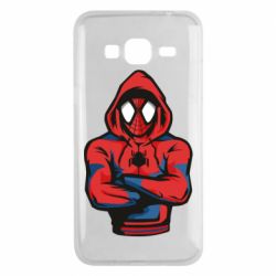 Чехол для Samsung J3 2016 Человек паук в толстовке - PrintSalon