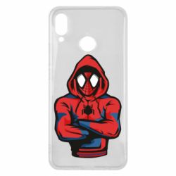 Чехол для Huawei P Smart Plus 2018 Человек паук в толстовке - PrintSalon