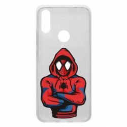 Чехол для Xiaomi Redmi 7 Человек паук в толстовке - PrintSalon