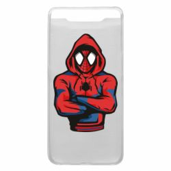 Чехол для Samsung A80 Человек паук в толстовке - PrintSalon