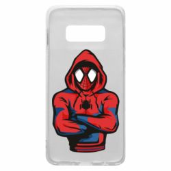 Чехол для Samsung S10e Человек паук в толстовке - PrintSalon