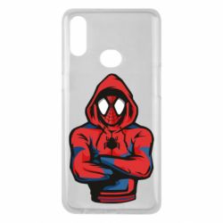 Чехол для Samsung A10s Человек паук в толстовке - PrintSalon