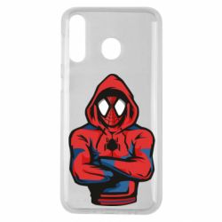 Чехол для Samsung M30 Человек паук в толстовке - PrintSalon