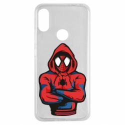 Чехол для Xiaomi Redmi Note 7 Человек паук в толстовке - PrintSalon