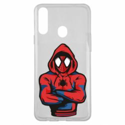 Чехол для Samsung A20s Человек паук в толстовке - PrintSalon