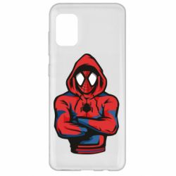 Чехол для Samsung A31 Человек паук в толстовке - PrintSalon