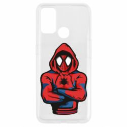 Чехол для Oppo A53/A32/A33 Человек паук в толстовке