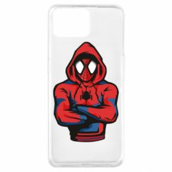 Чехол для Oppo A73 Человек паук в толстовке - PrintSalon