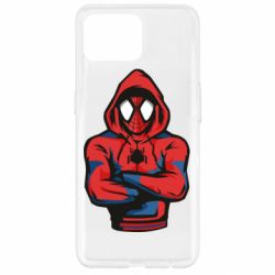 Чехол для Oppo Reno 4 Lite Человек паук в толстовке - PrintSalon
