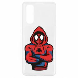 Чехол для Oppo Find X2 Человек паук в толстовке - PrintSalon