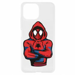 Чехол для Xiaomi Mi11 Lite Человек паук в толстовке - PrintSalon