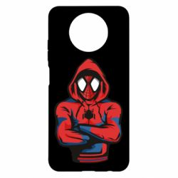 Чехол для Xiaomi Redmi Note 9 5G/Redmi Note 9T Человек паук в толстовке - PrintSalon
