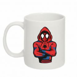 Чашка 320ml Человек паук в толстовке