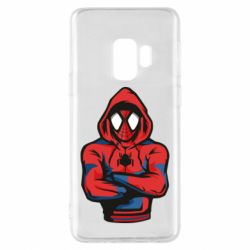 Чехол для Samsung S9 Человек паук в толстовке - PrintSalon