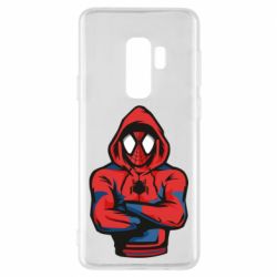 Чехол для Samsung S9+ Человек паук в толстовке - PrintSalon