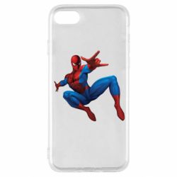 Чехол для iPhone SE 2020 Человек Паук - PrintSalon