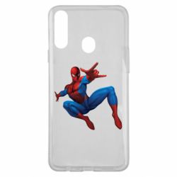 Чехол для Samsung A20s Человек Паук - PrintSalon