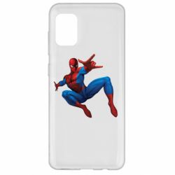 Чехол для Samsung A31 Человек Паук - PrintSalon