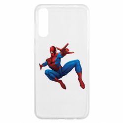Чехол для Samsung A50 Человек Паук - PrintSalon