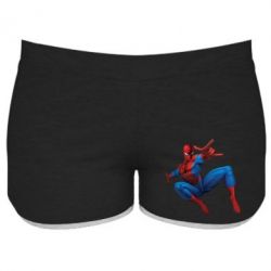 Женские шорты Человек Паук - PrintSalon