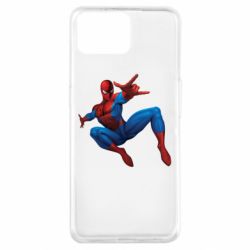 Чехол для Oppo A73 Человек Паук - PrintSalon